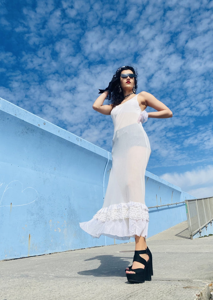 Forget Me Never Mesh Maxi Dress - One Wear Freedom 