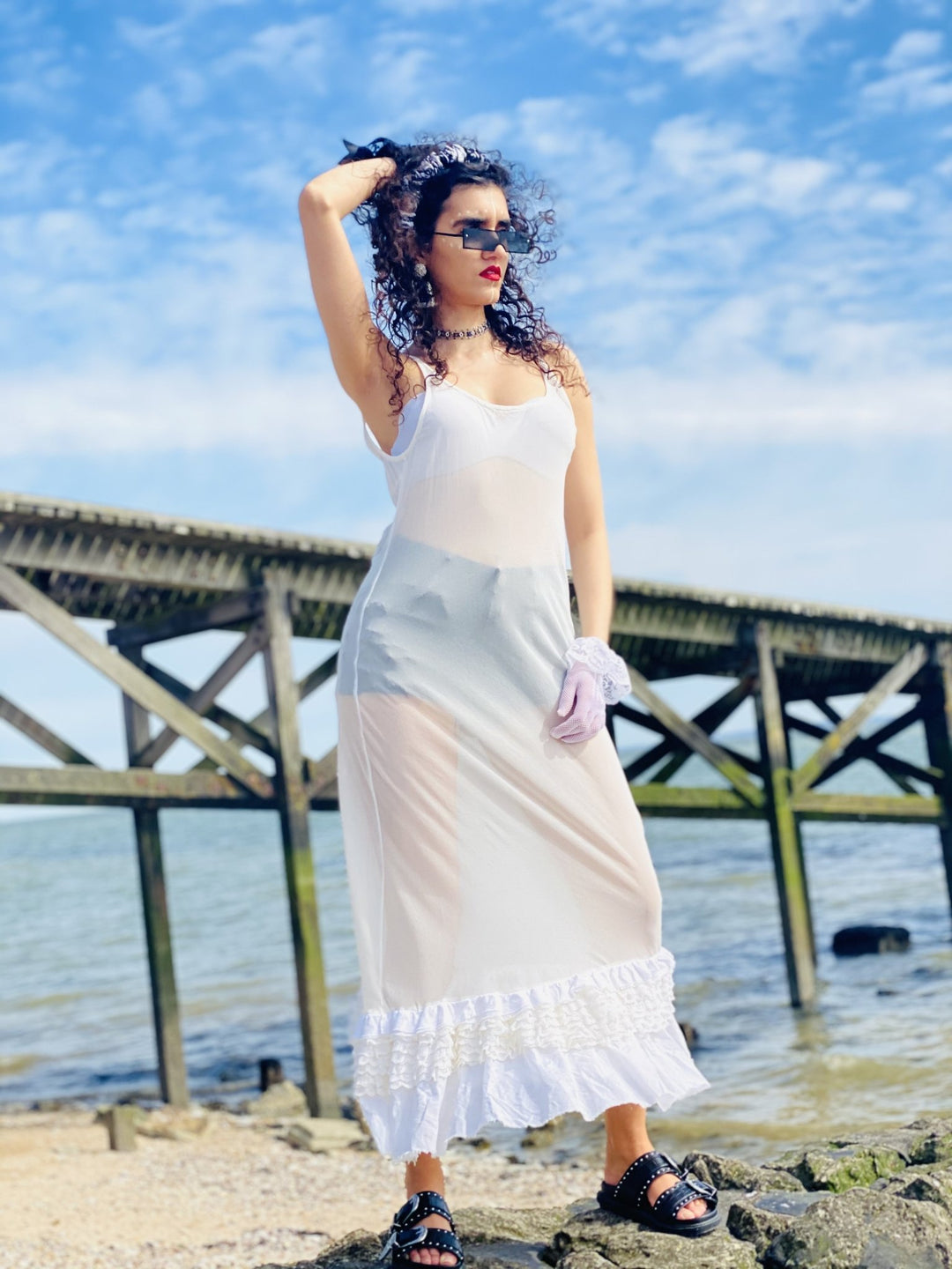Forget Me Never Mesh Maxi Dress - One Wear Freedom 