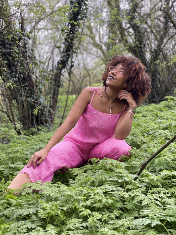 Freesia Sequins Crop Top + Trouser Co-ord - One Wear Freedom 