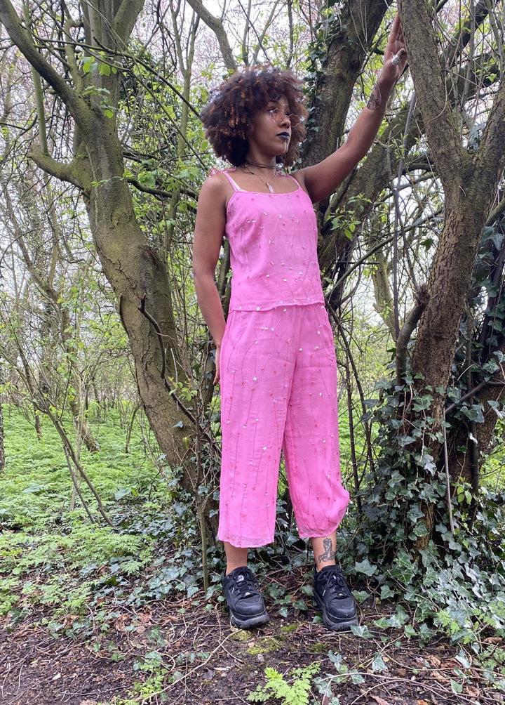 Freesia Sequins Crop Top + Trouser Co-ord - One Wear Freedom 