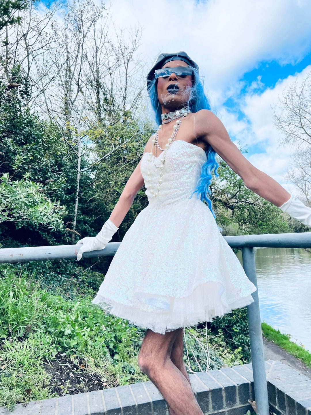 Glitz, Glamour + Pouf Mini Dress - One Wear Freedom 
