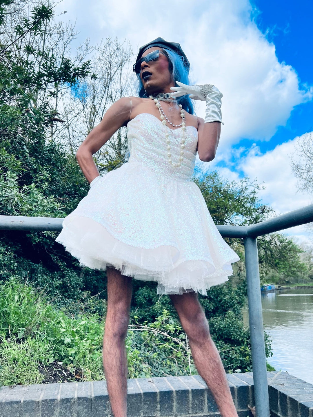 Glitz, Glamour + Pouf Mini Dress - One Wear Freedom 