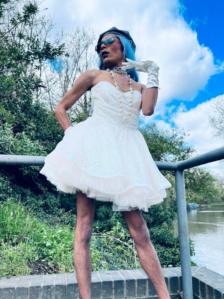 Glitz, Glamour + Pouf Mini Dress - One Wear Freedom 