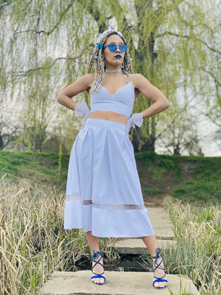 Imperial Bralette + A-Line Skirt Co-ord - One Wear Freedom 