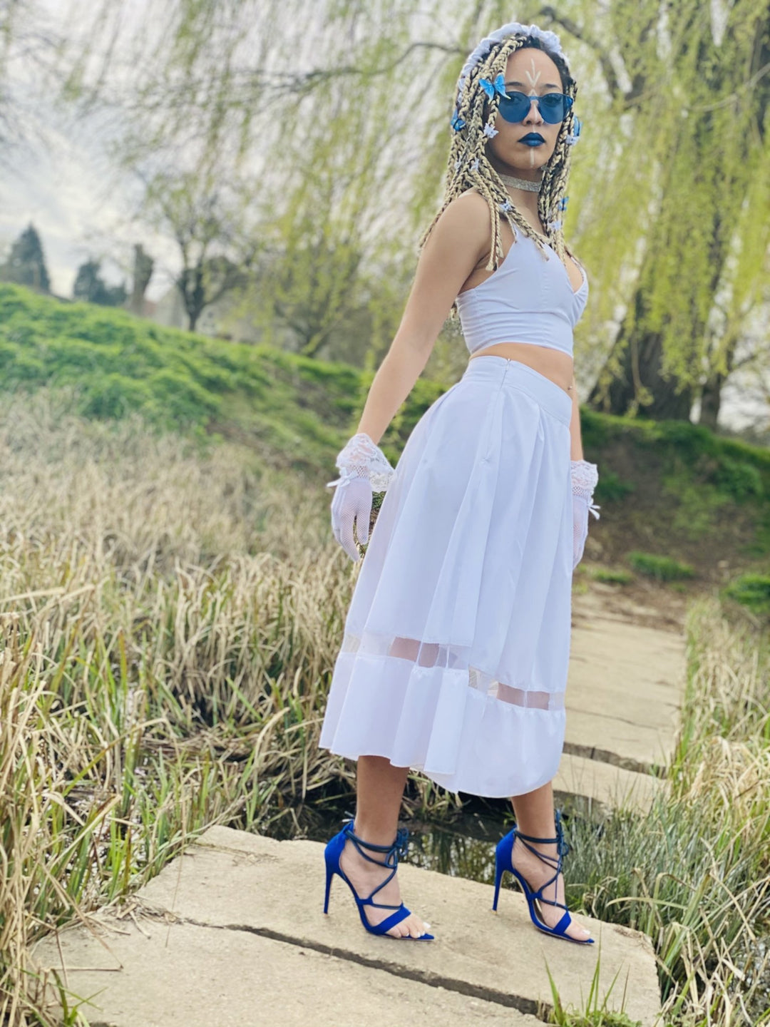 Imperial Bralette + A-Line Skirt Co-ord - One Wear Freedom 