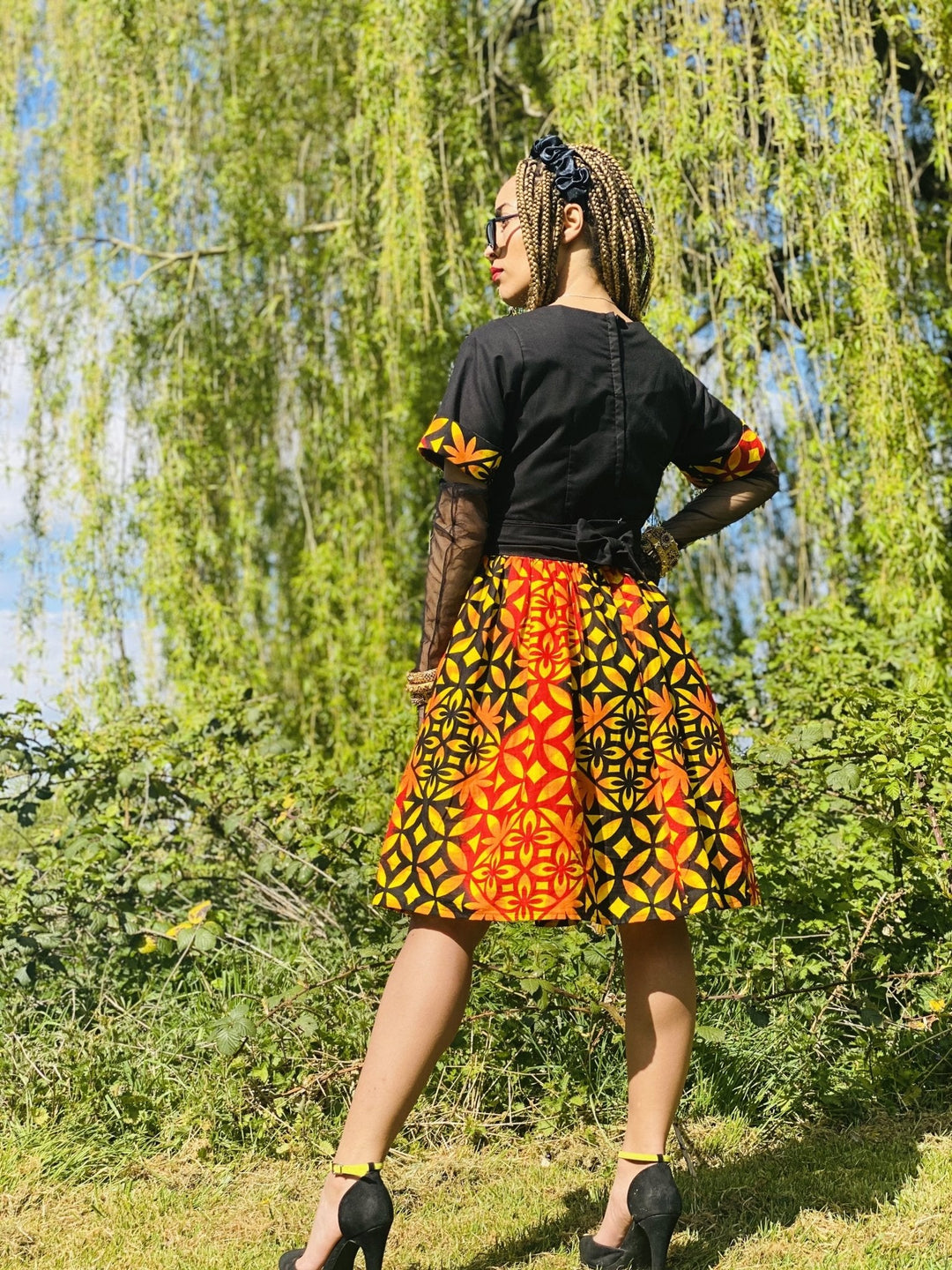 Island Coal + Fires Mini Dress - One Wear Freedom 