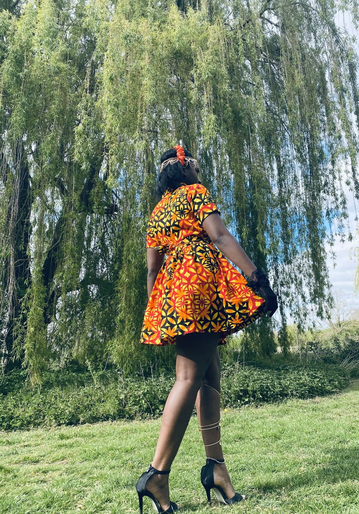 Island Fires Mini Dress - One Wear Freedom 