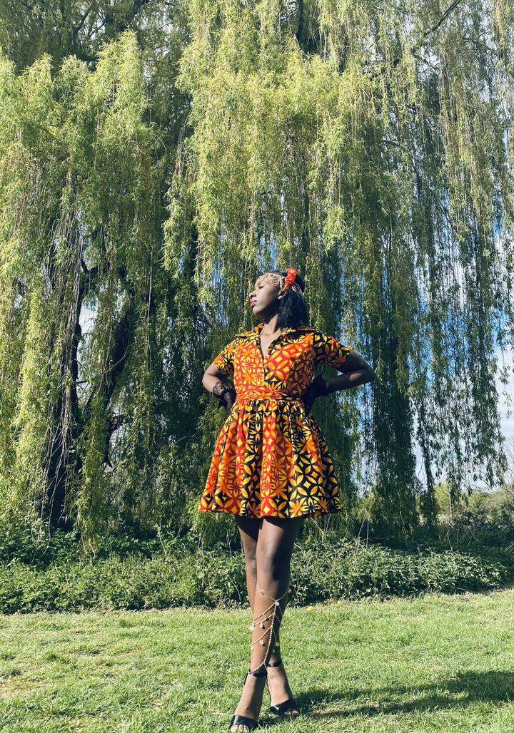 Island Fires Mini Dress - One Wear Freedom 