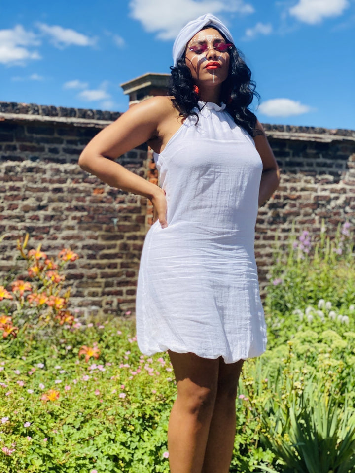 Jasmine Flax Shift Dress - One Wear Freedom - Front