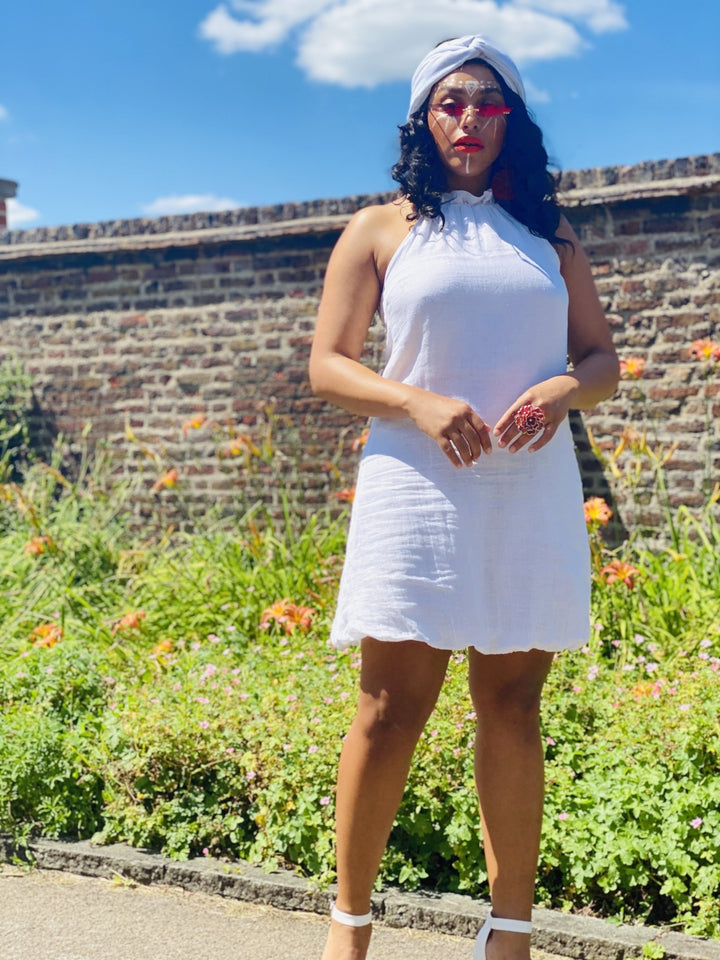 Jasmine Flax Shift Dress - One Wear Freedom- Front 2