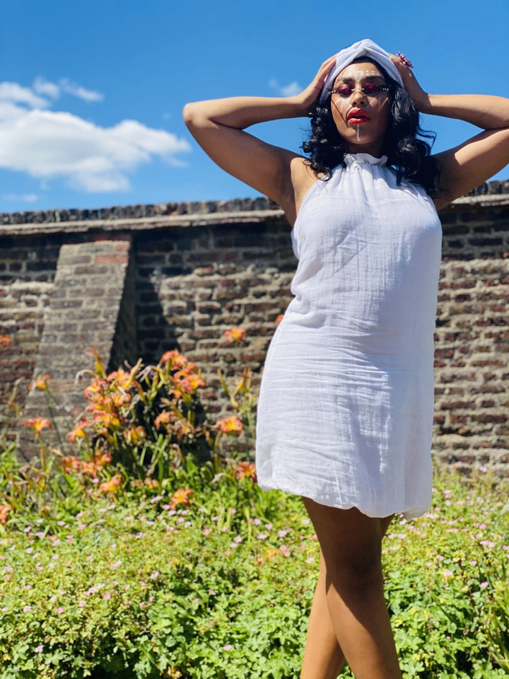 Jasmine Flax Shift Dress - One Wear Freedom - Front Main