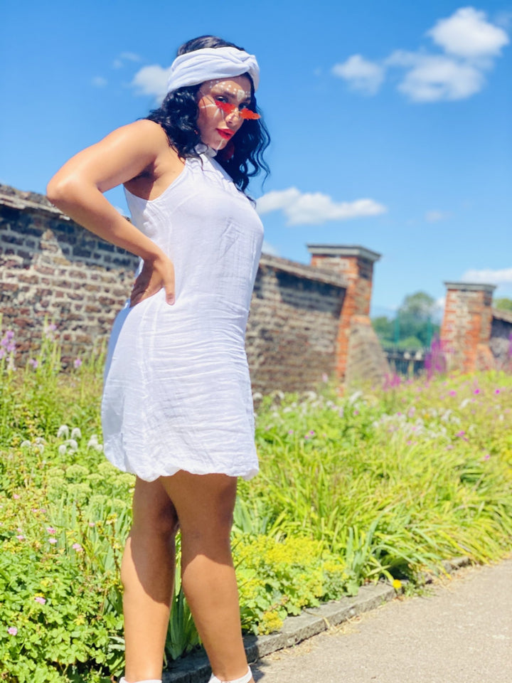 Jasmine Flax Shift Dress - One Wear Freedom - Side