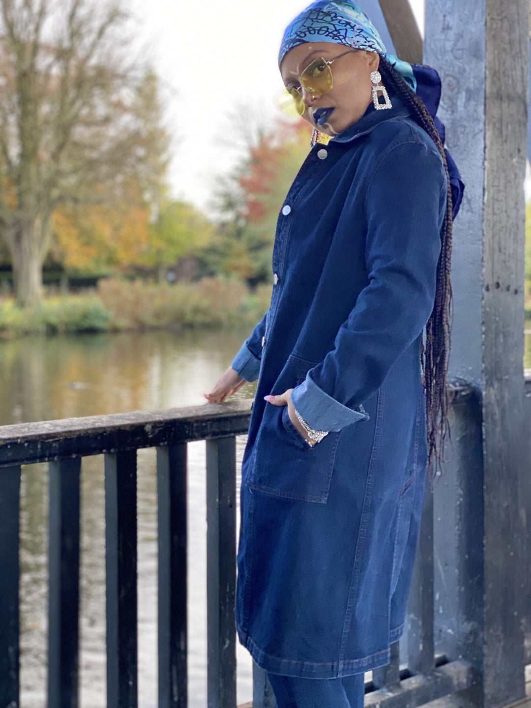Midnight Denim Jacket + Straight Jean Suit - One Wear Freedom 