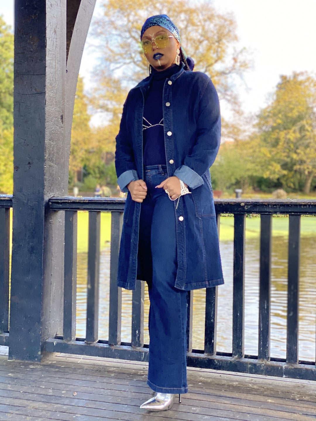 Midnight Denim Jacket + Straight Jean Suit - One Wear Freedom 