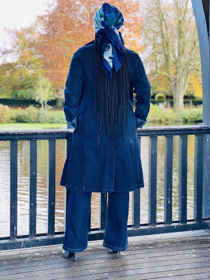 Midnight Denim Jacket + Straight Jean Suit - One Wear Freedom 