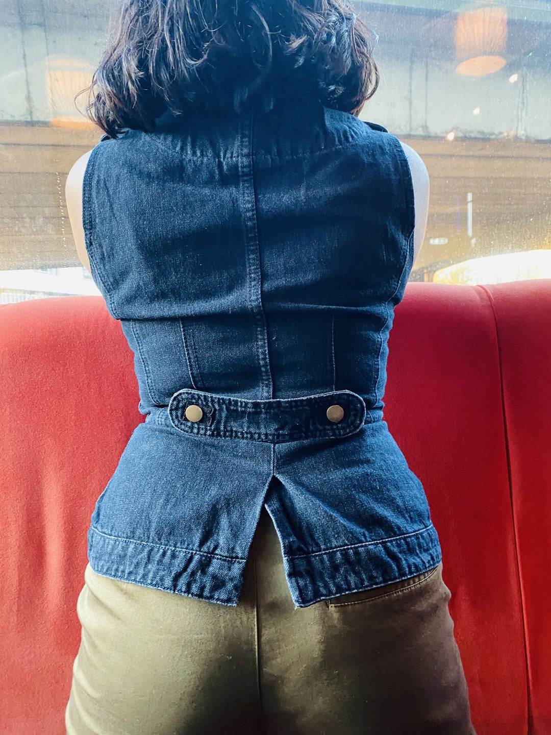 Midnight Denim Waist Coat - One Wear Freedom 
