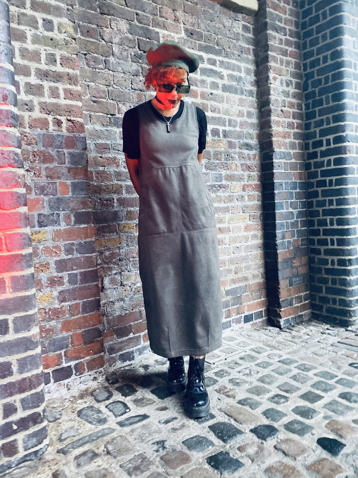 Military Teddy Maxi Dress - One Wear Freedom 