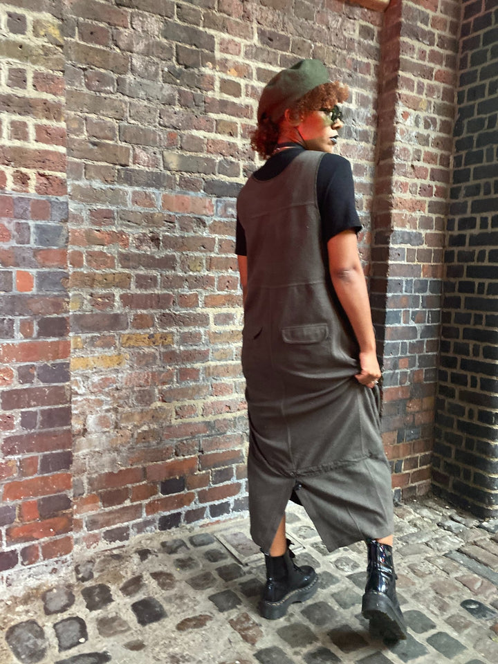 Military Teddy Maxi Dress - One Wear Freedom 