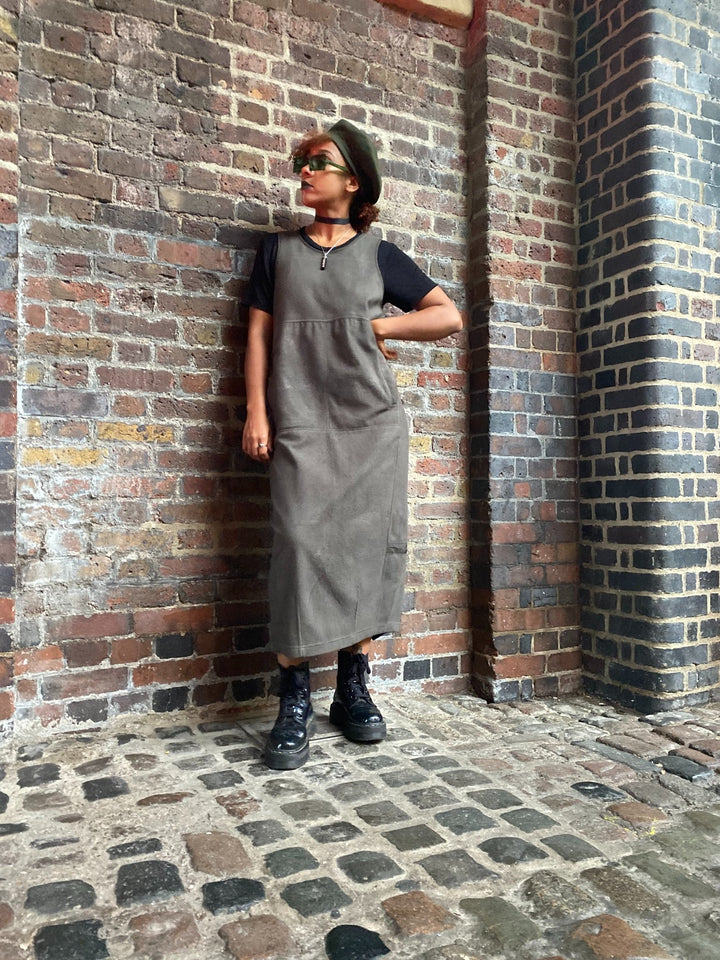 Military Teddy Maxi Dress - One Wear Freedom 