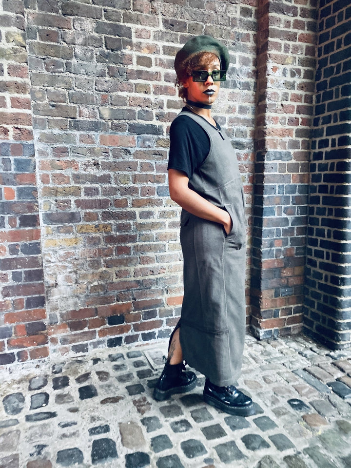 Military Teddy Maxi Dress - One Wear Freedom 