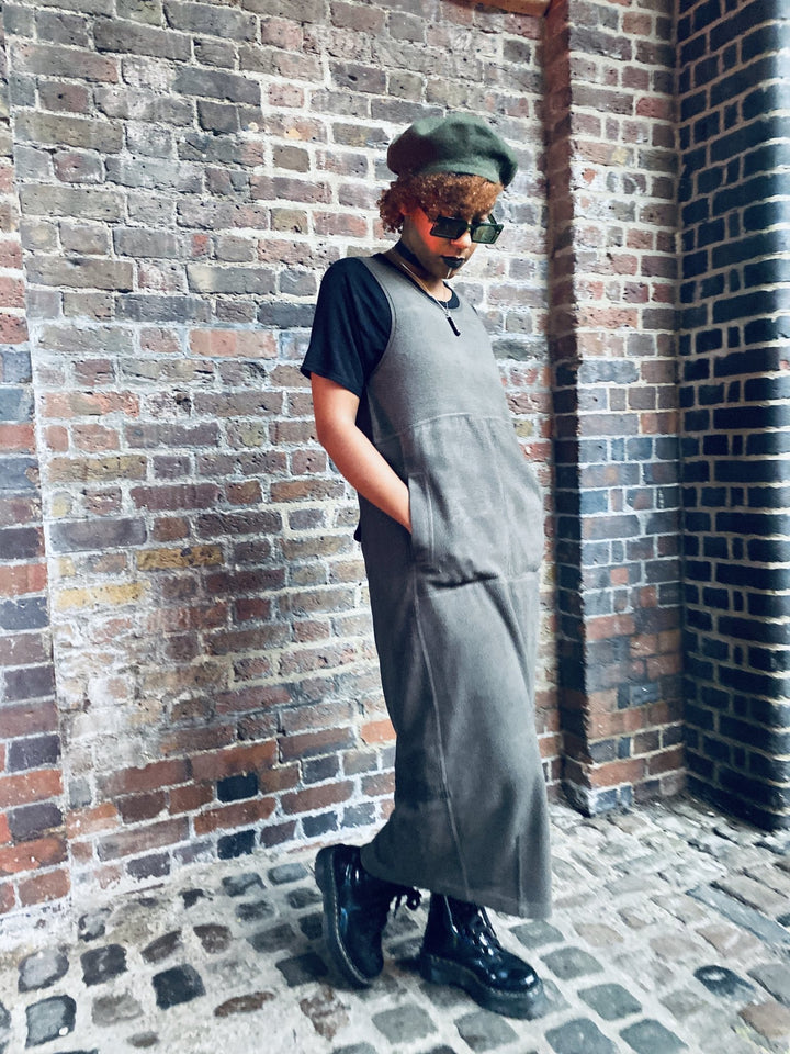 Military Teddy Maxi Dress - One Wear Freedom 