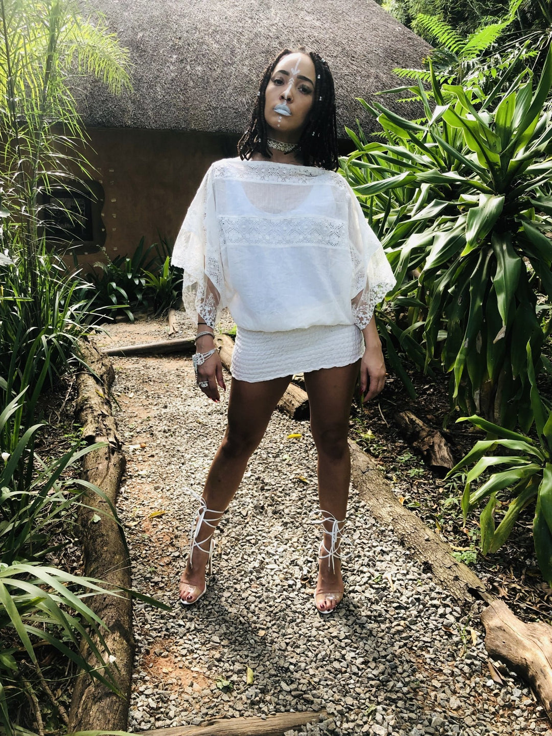 Moonflower T Lace Top - One Wear Freedom 