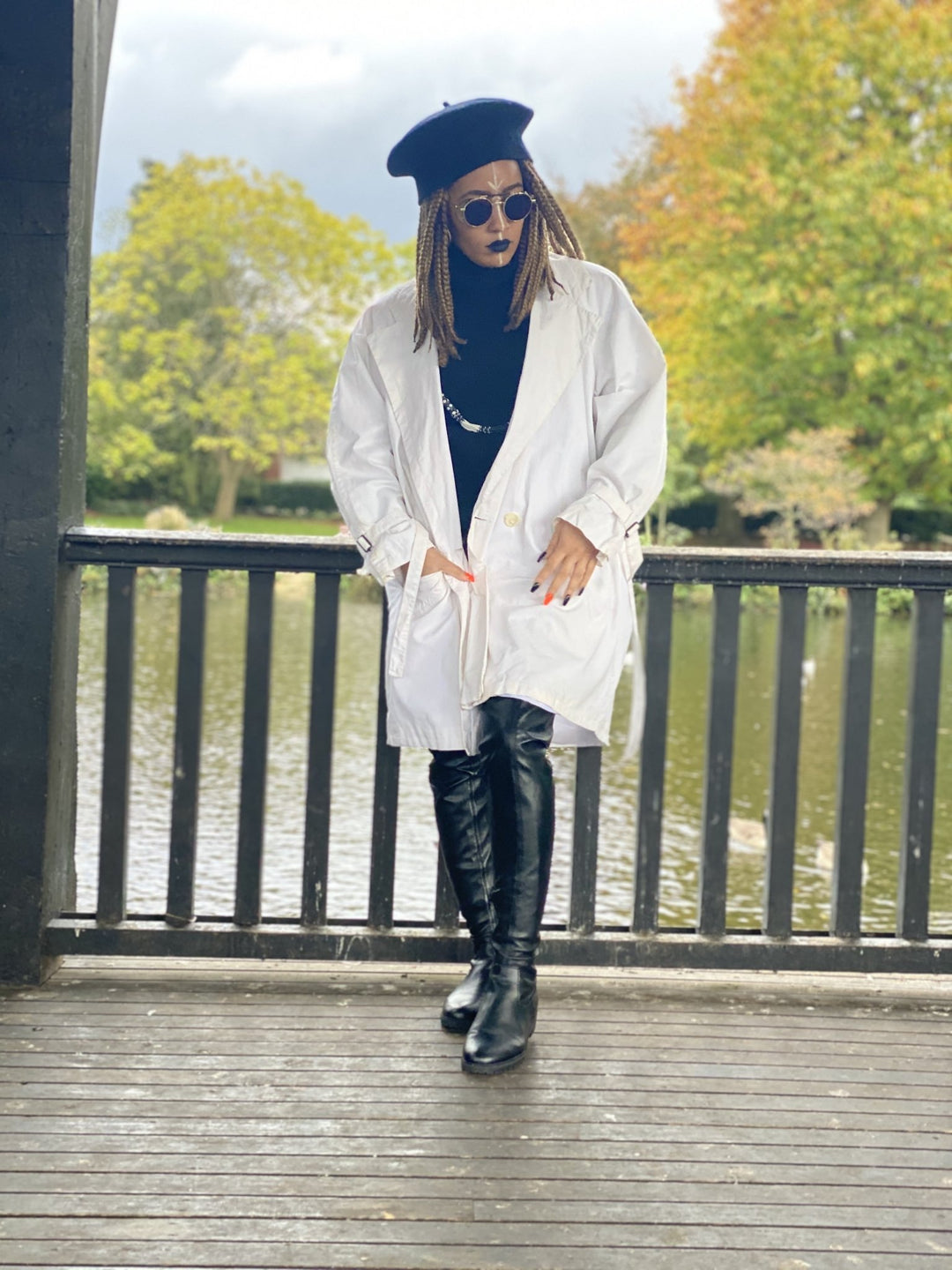 Moonflower Trench Coat - One Wear Freedom 