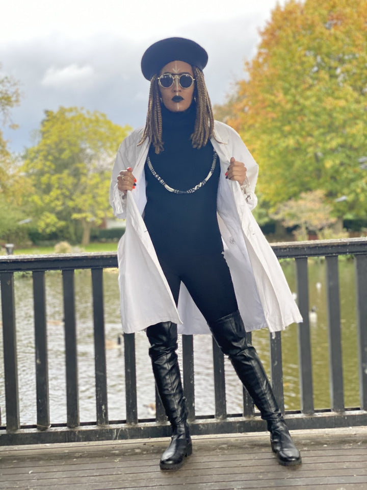 Moonflower Trench Coat - One Wear Freedom 
