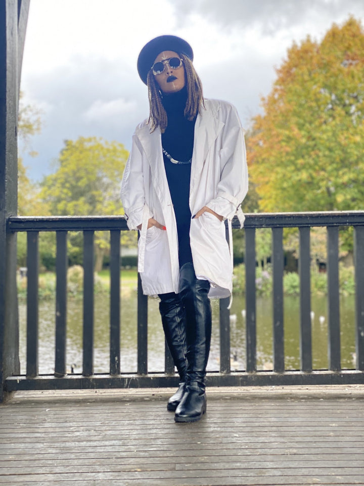 Moonflower Trench Coat - One Wear Freedom 