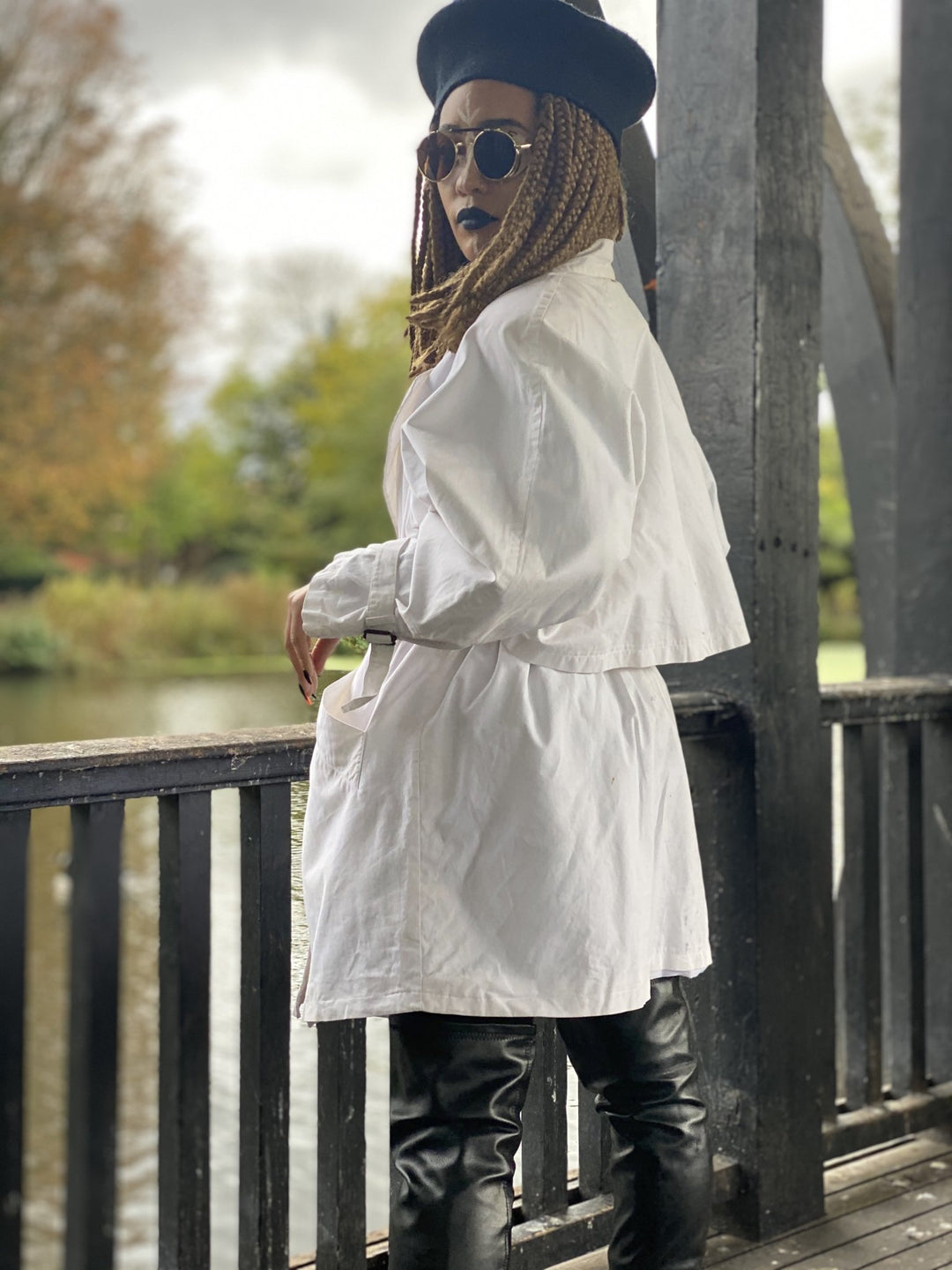 Moonflower Trench Coat - One Wear Freedom 