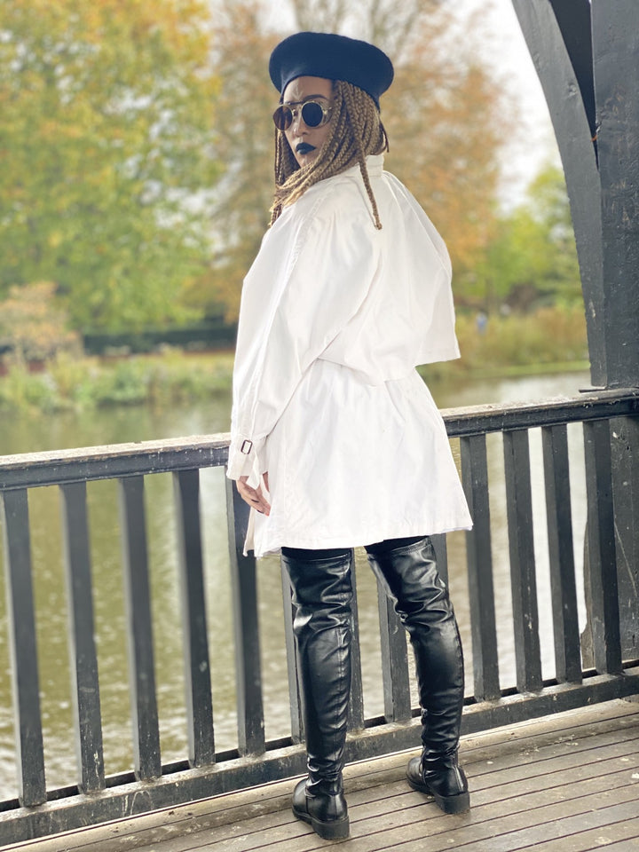Moonflower Trench Coat - One Wear Freedom 