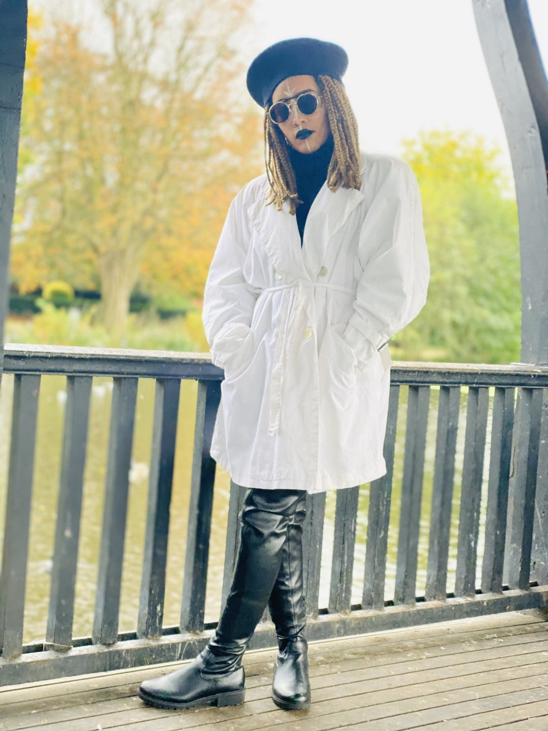 Moonflower Trench Coat - One Wear Freedom 