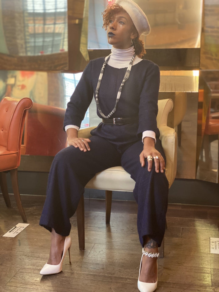 Navy Sea Jumpsuit - One Wear Freedom 
