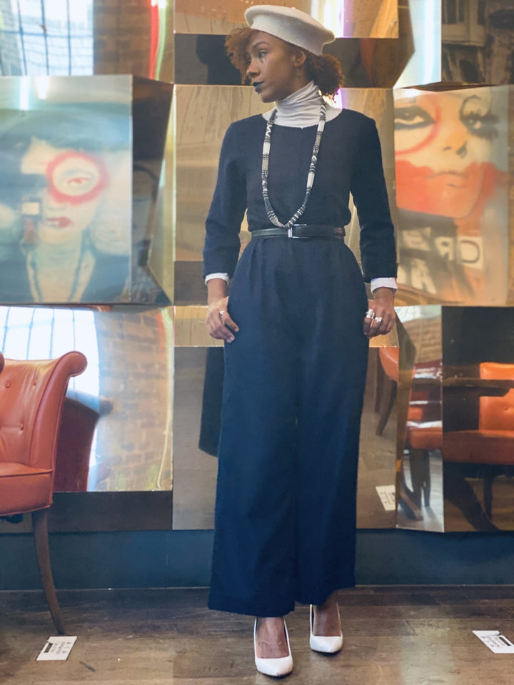 Navy Sea Jumpsuit - One Wear Freedom 