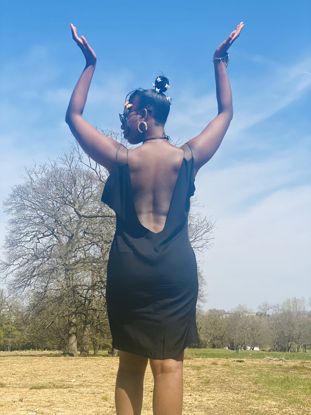 Noir n Chains Shift Dress - One Wear Freedom 