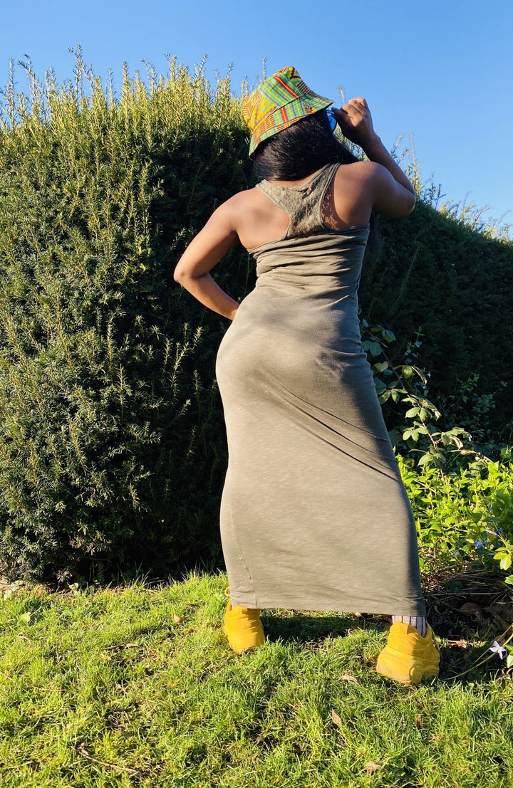 Olive Garden Maxi Dress - One Wear Freedom 