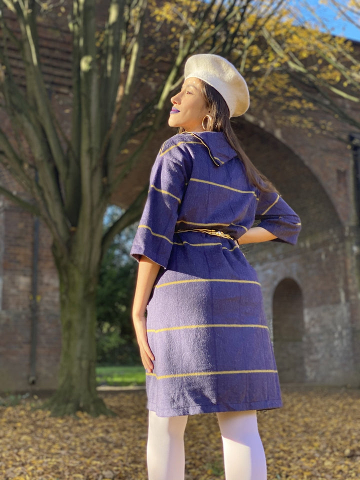 Overcast Plaid Polo Mini Dress - One Wear Freedom 