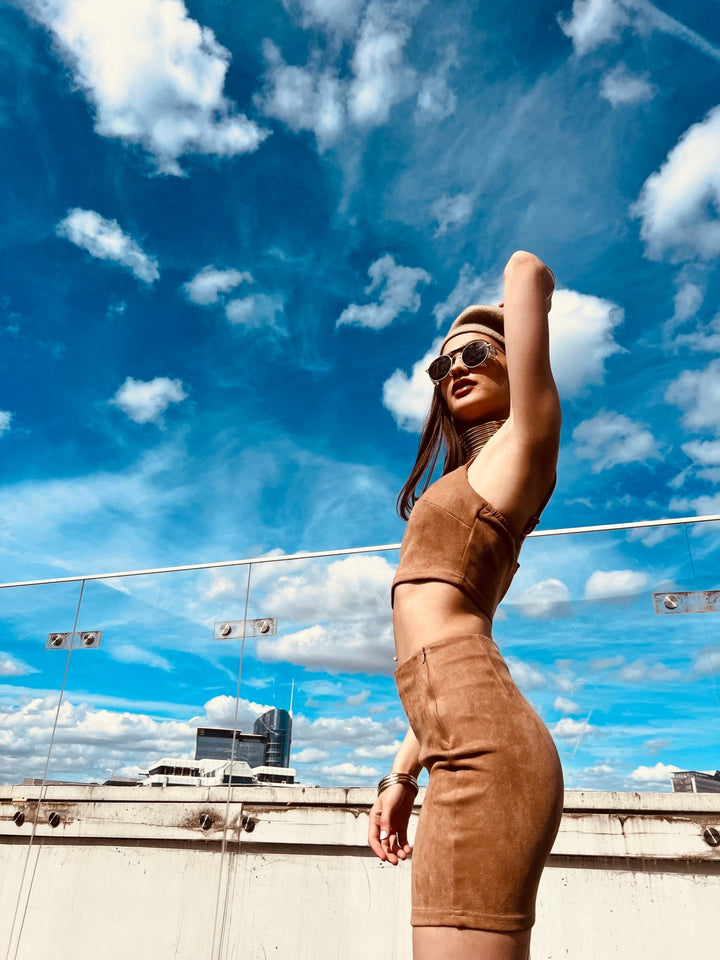 Plush Caramel Mini Co-ord - One Wear Freedom 