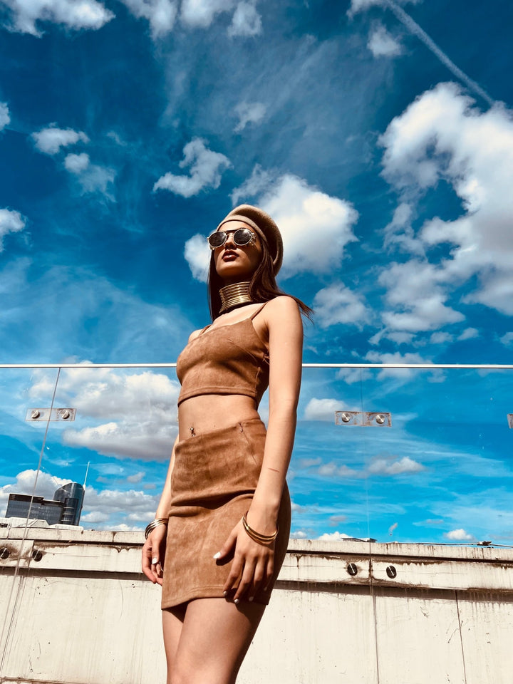 Plush Caramel Mini Co-ord - One Wear Freedom 