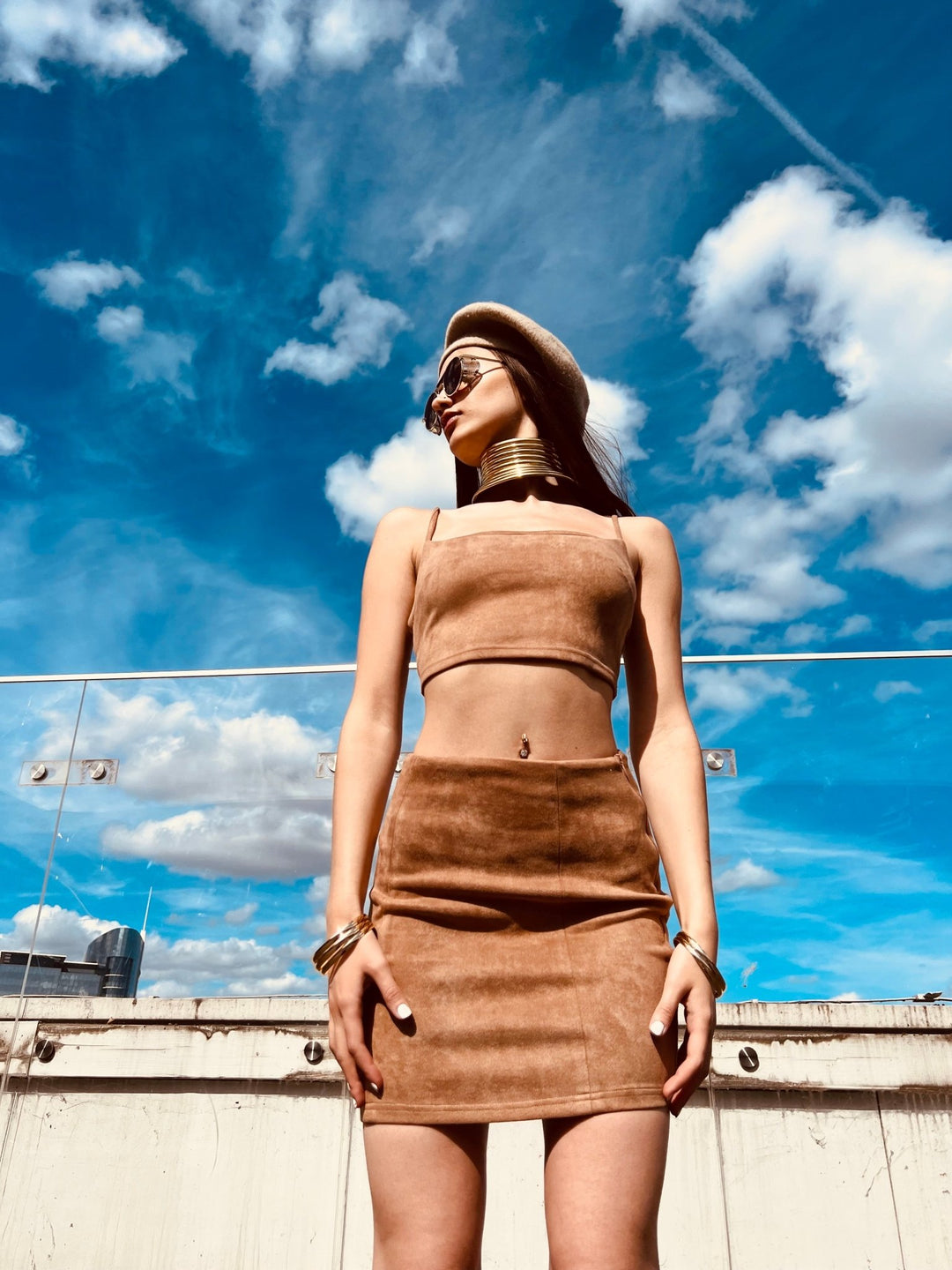 Plush Caramel Mini Co-ord - One Wear Freedom 