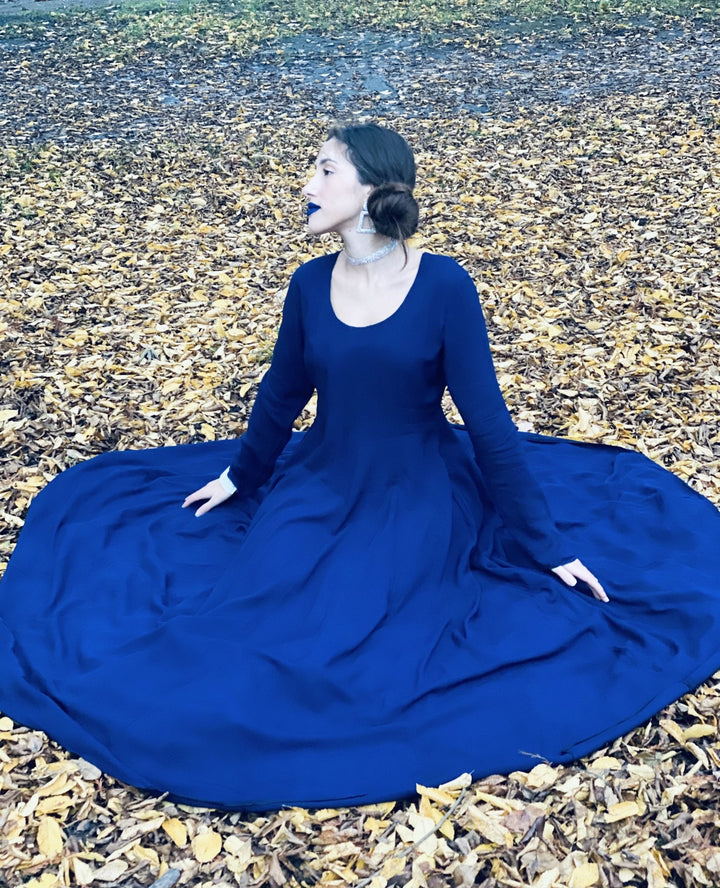 Sapphire Flamenco Dress - One Wear Freedom 