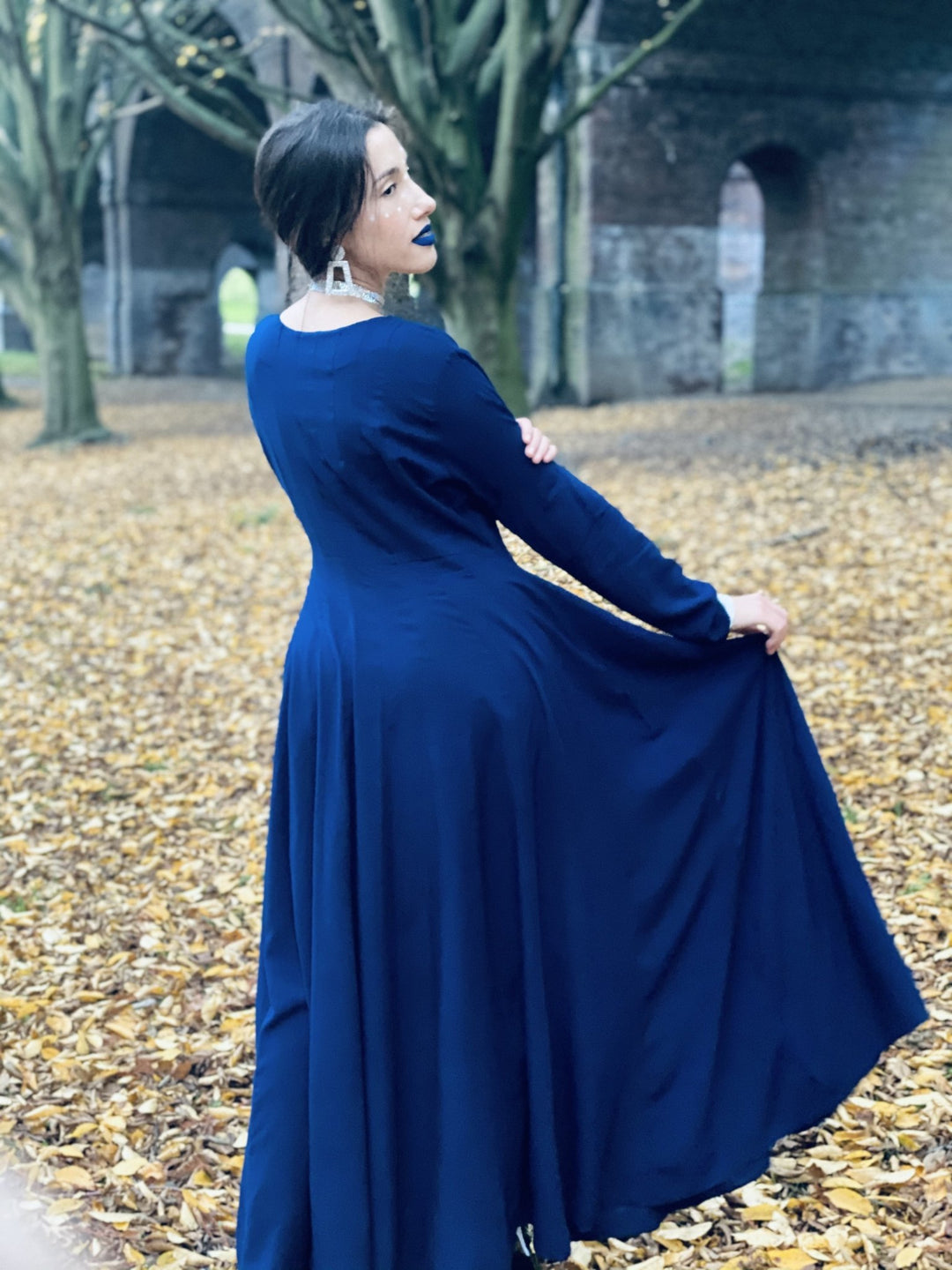 Sapphire Flamenco Dress - One Wear Freedom 