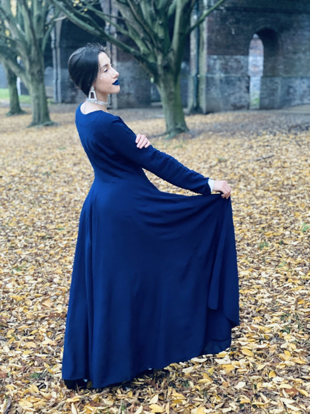 Sapphire Flamenco Dress - One Wear Freedom 