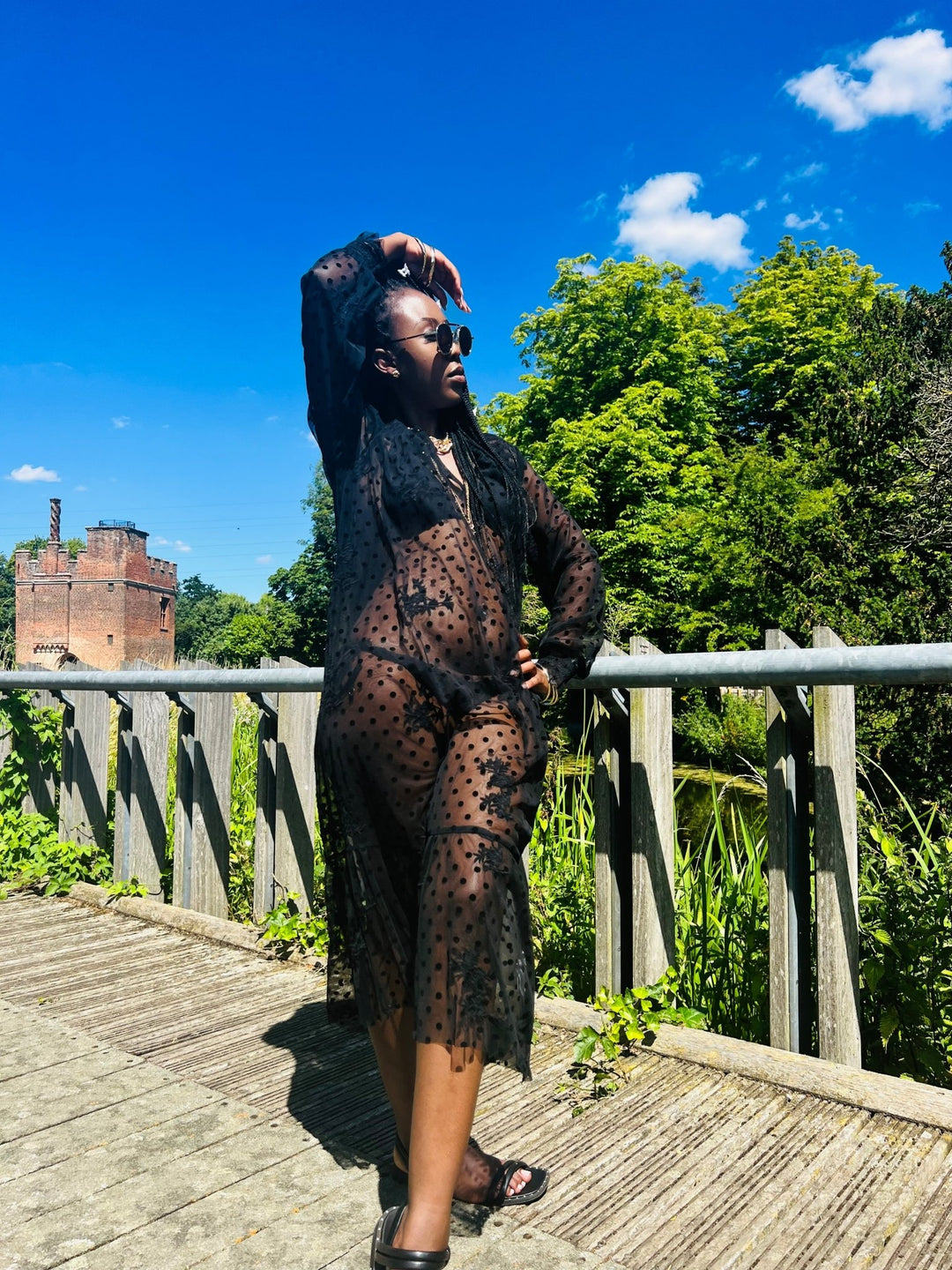 See Me Dot Beach Dress - One Wear Freedom 