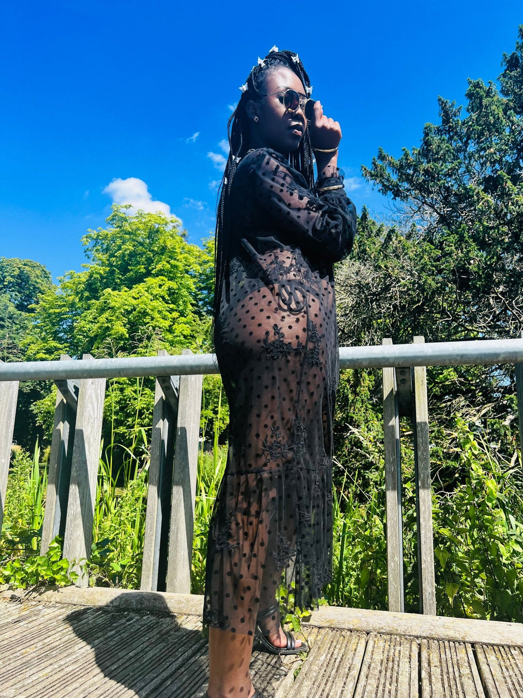 See Me Dot Beach Dress - One Wear Freedom 