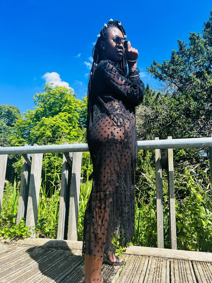 See Me Dot Beach Dress - One Wear Freedom 