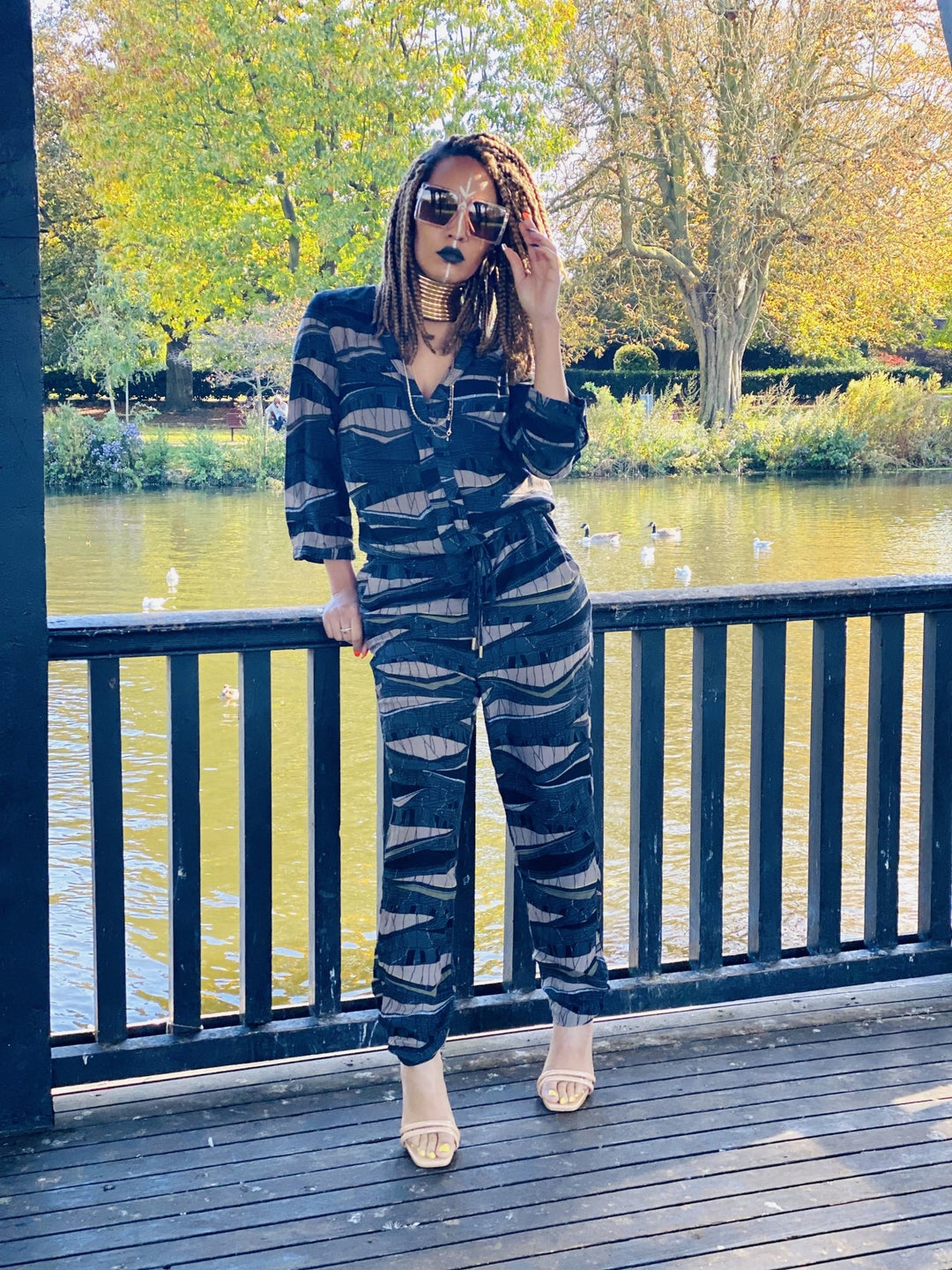 Shades of Khaki Jumpsuit - One Wear Freedom #product_tags#