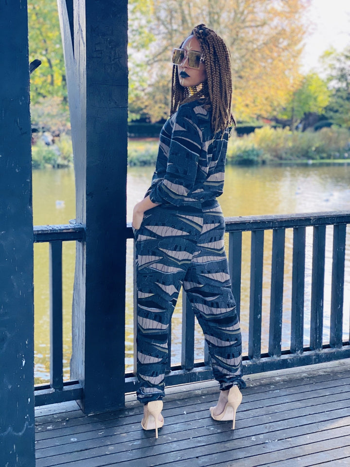 Shades of Khaki Jumpsuit - One Wear Freedom 
