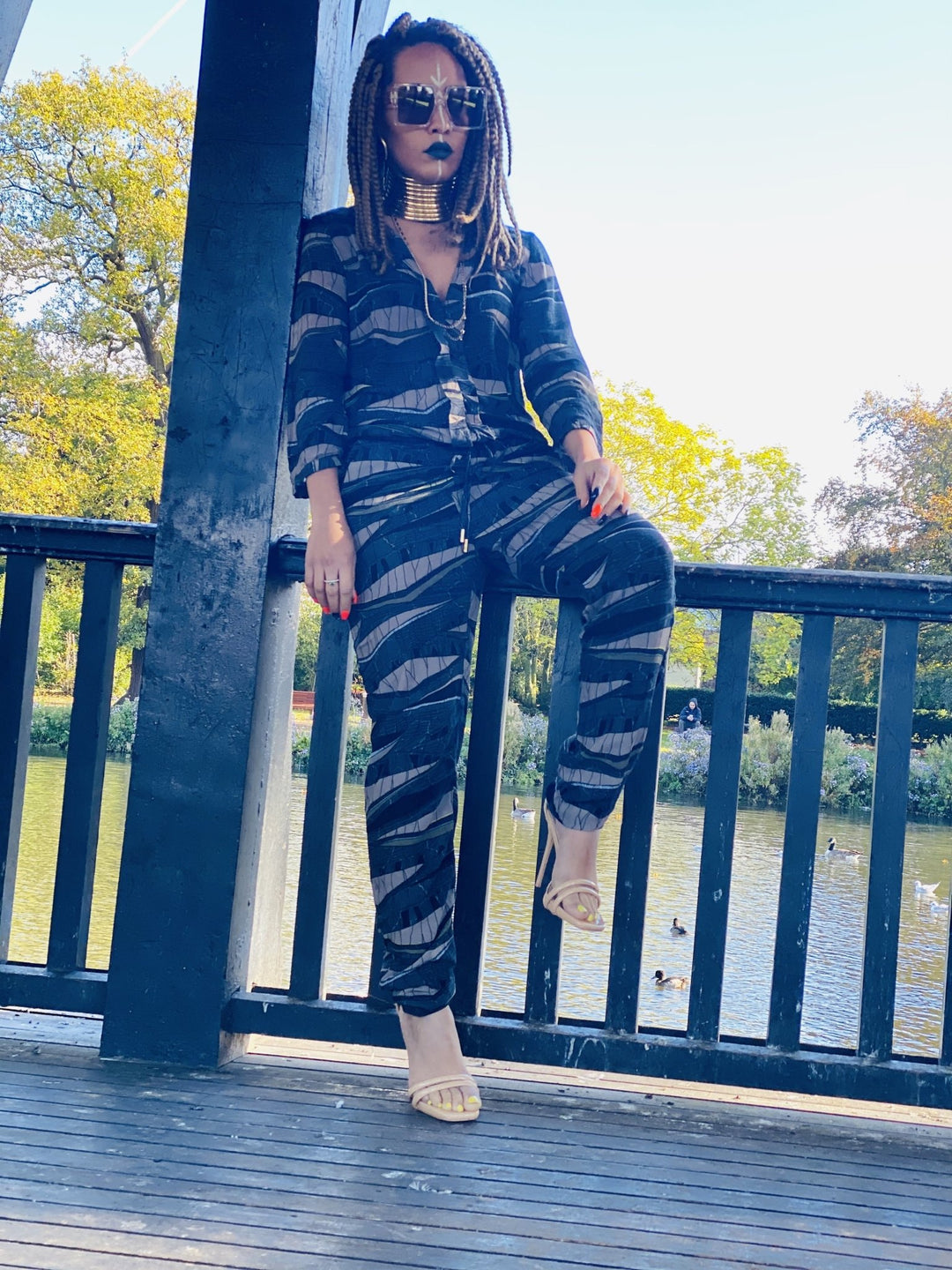 Shades of Khaki Jumpsuit - One Wear Freedom 