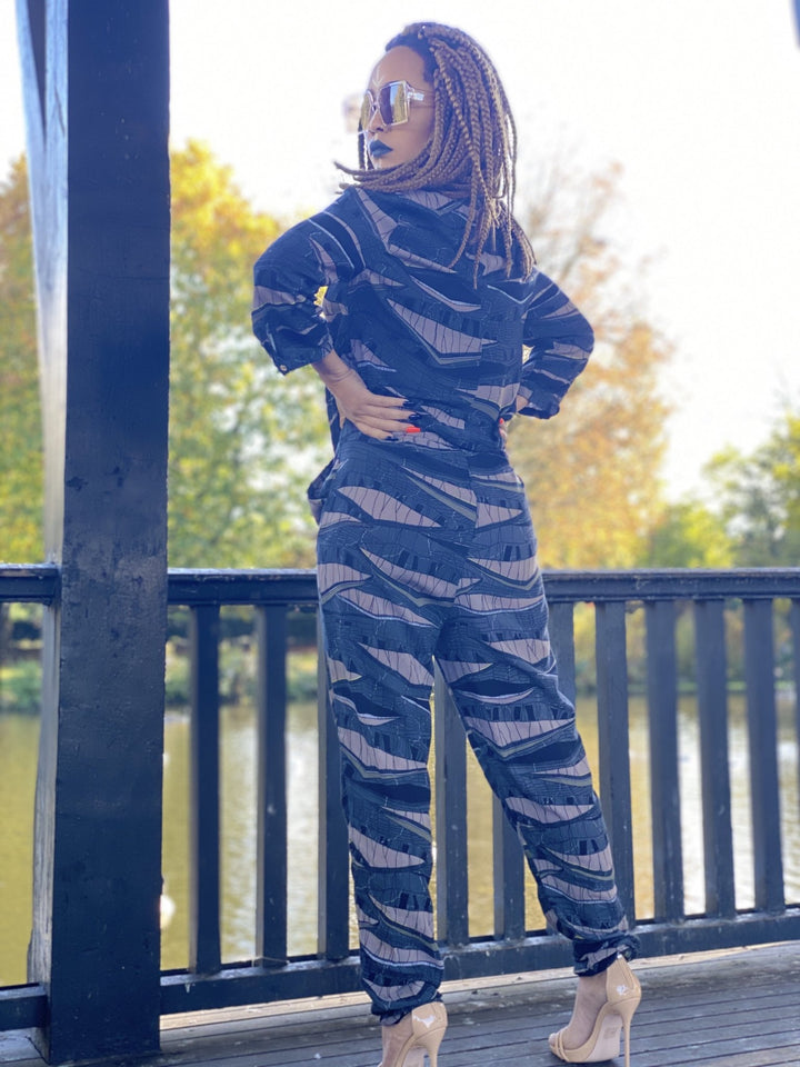 Shades of Khaki Jumpsuit - One Wear Freedom 